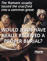 Critics of Christianity like to suggest that a crucified victim like Jesus never would have received a proper burial. They point to cases where the Romans left victims on the cross for days while birds ate away at their flesh to serve as a reminder to everyone who walked by not mess with Rome. What's more, the Romans usually tossed the remains into a common grave. The theory goes, in no case would Rome give permission for a crucified victim to receive a proper burial.